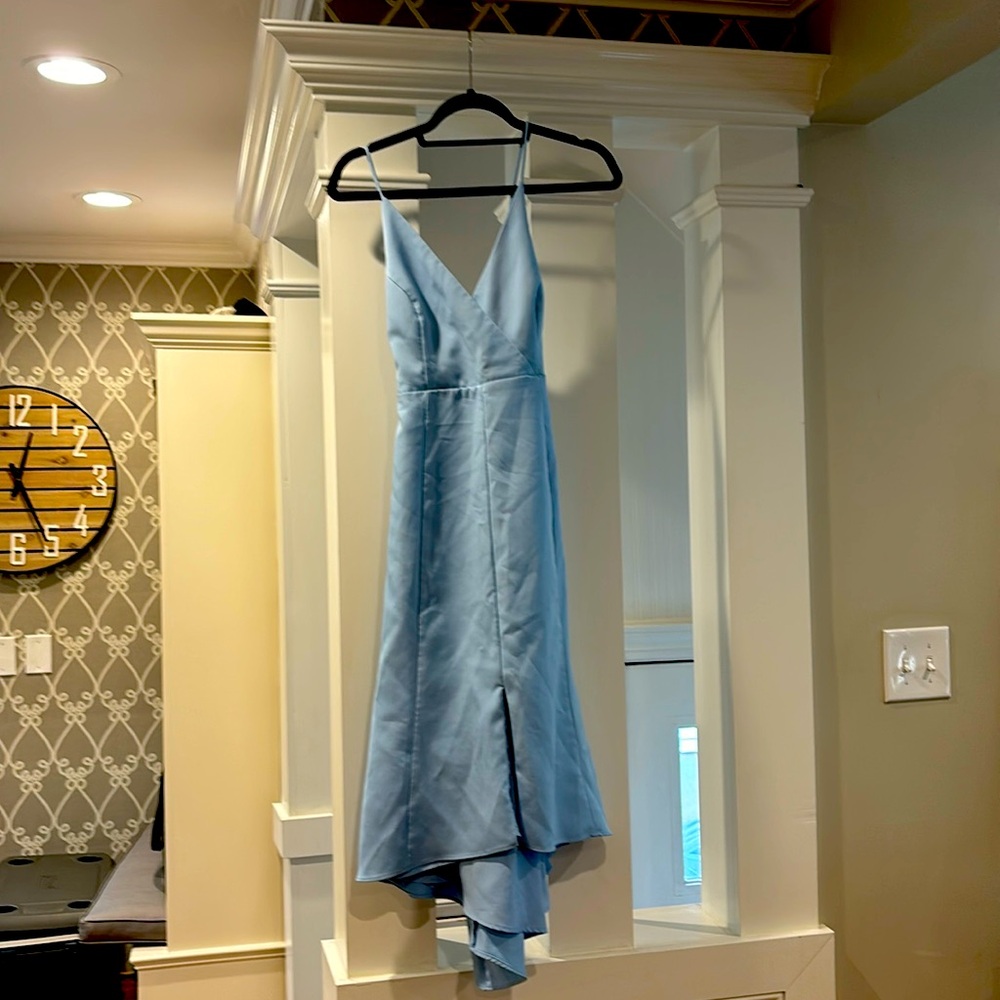 Formal Light Blue Dress